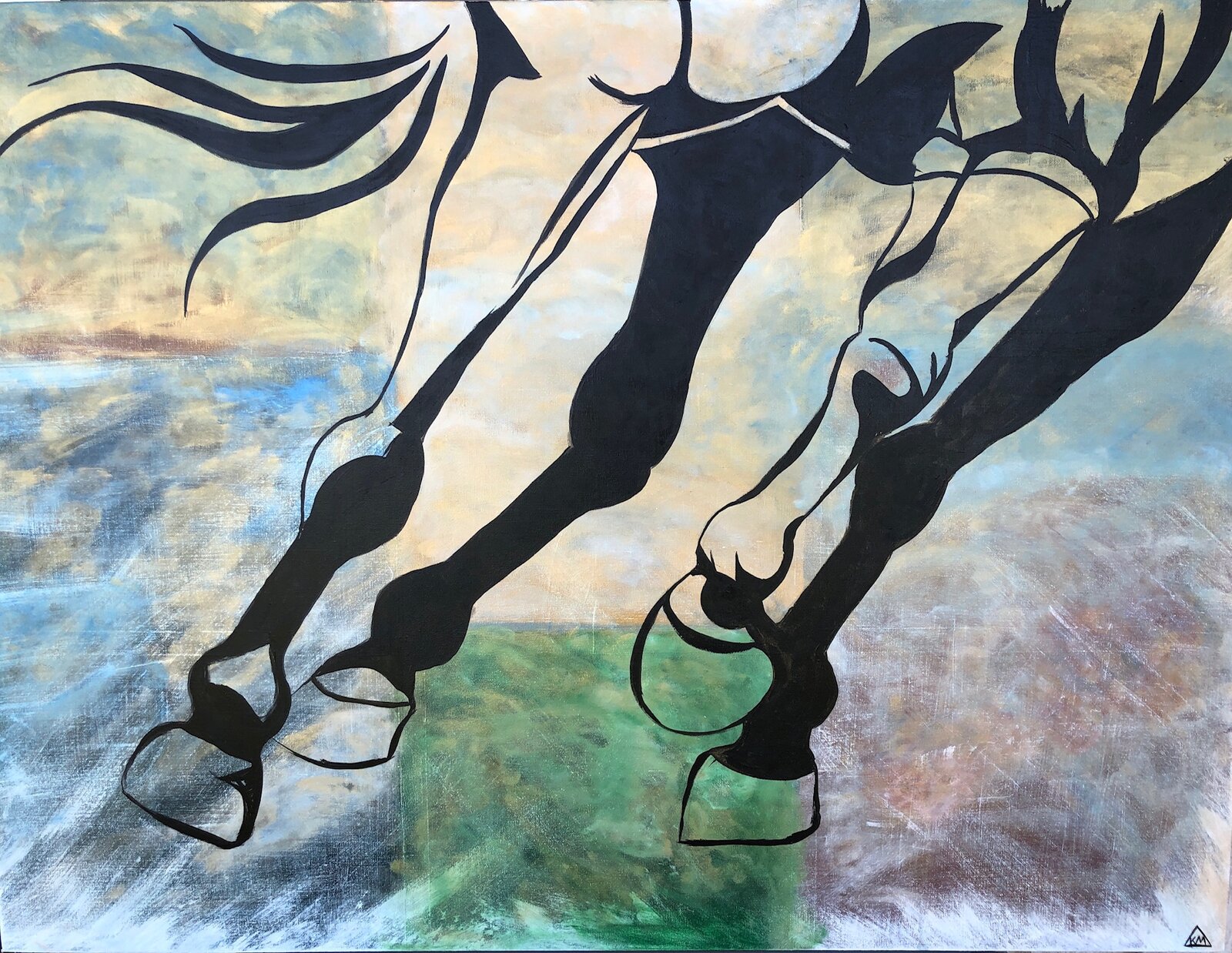 Lena painting