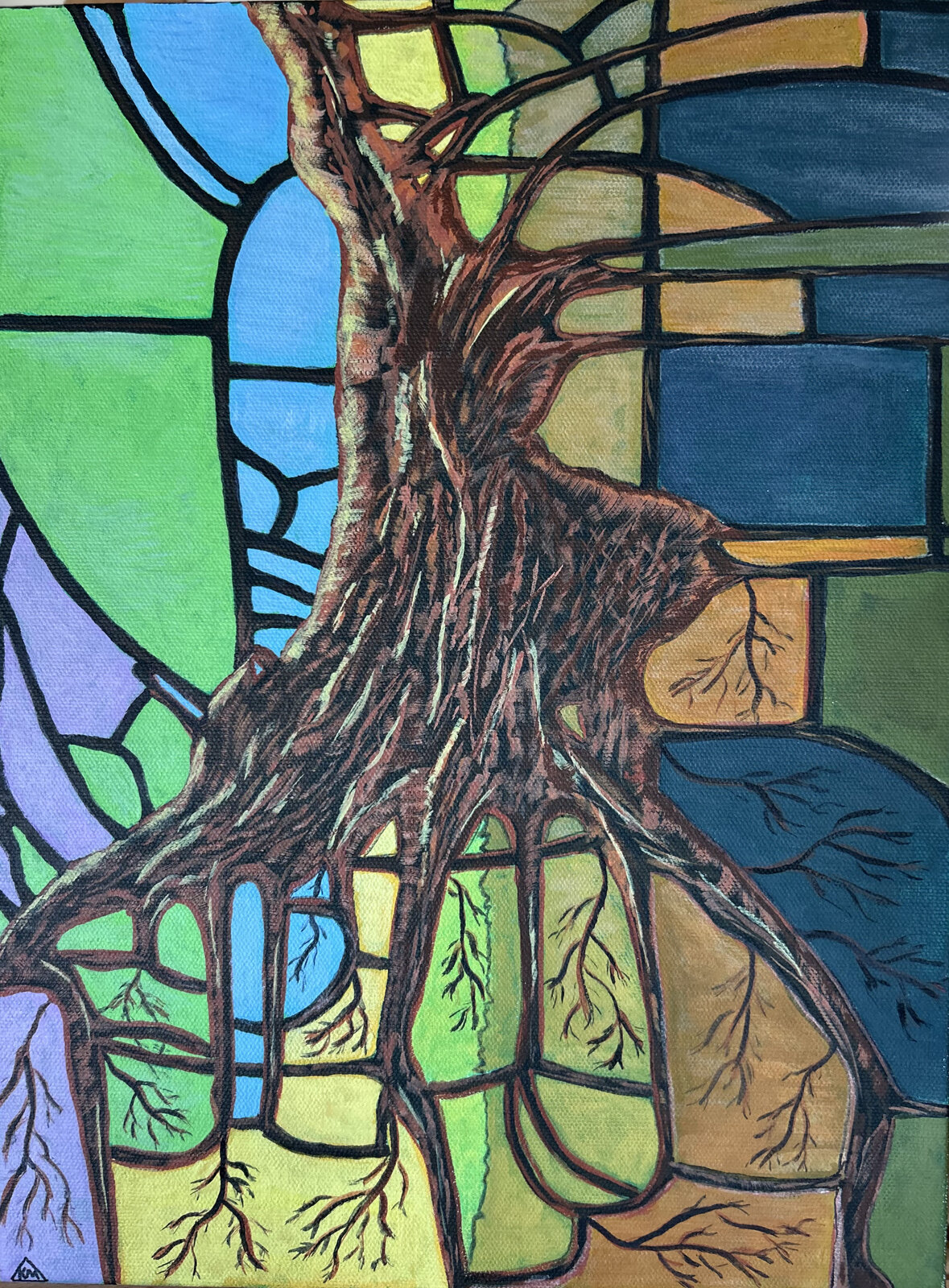 Roots painting